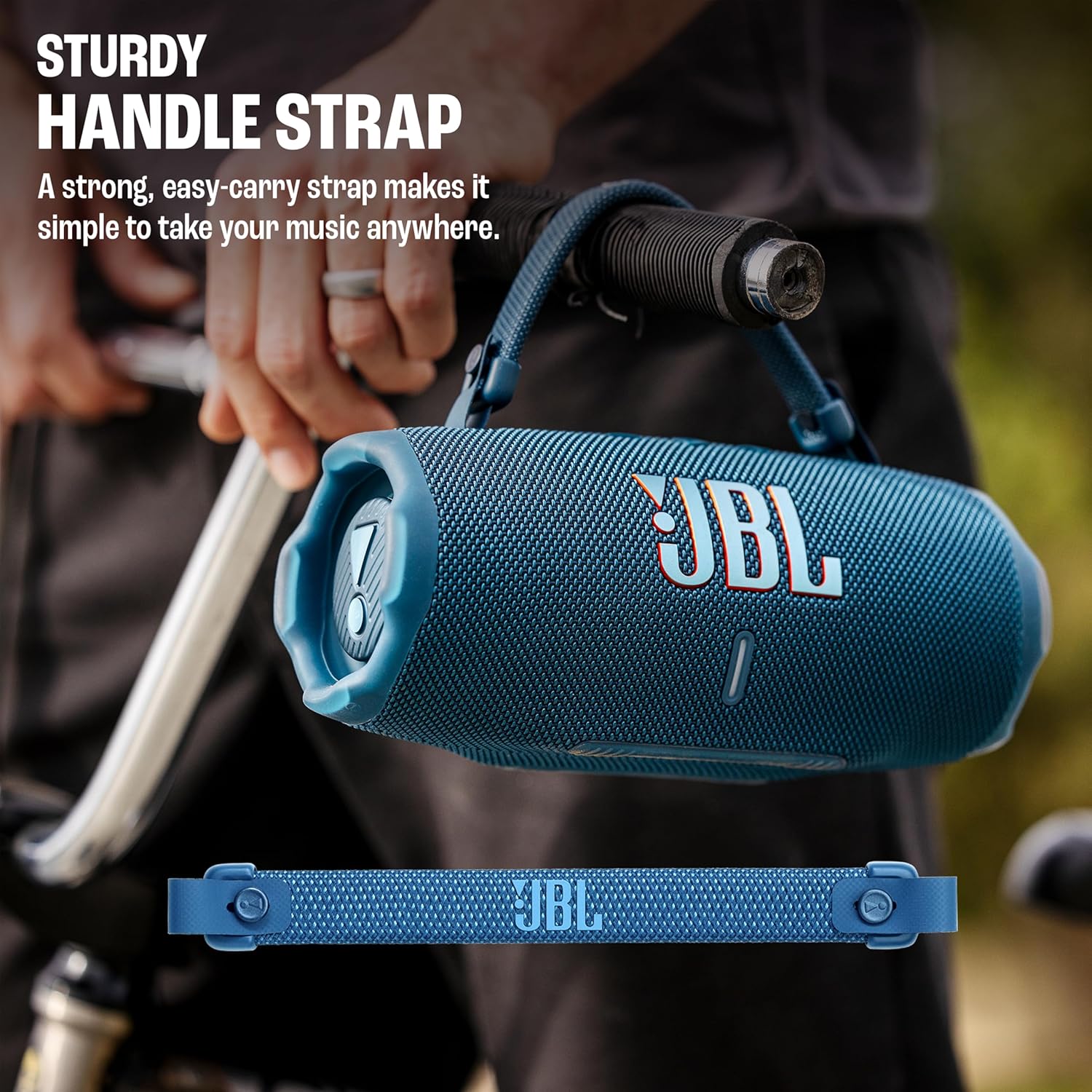 jbl charge 6, powerful pro sound with ai sound boost wireless portable bluetooth speaker,28 hrs playtime, auracast multi speaker connection, built in power bank, ip68 waterproof black & orange jbl charge 6, powerful pro sound with ai sound boost wireless portable bluetooth speaker,28 hrs playtime, auracast multi speaker connection, built in power bank, ip68 waterproof black & orange